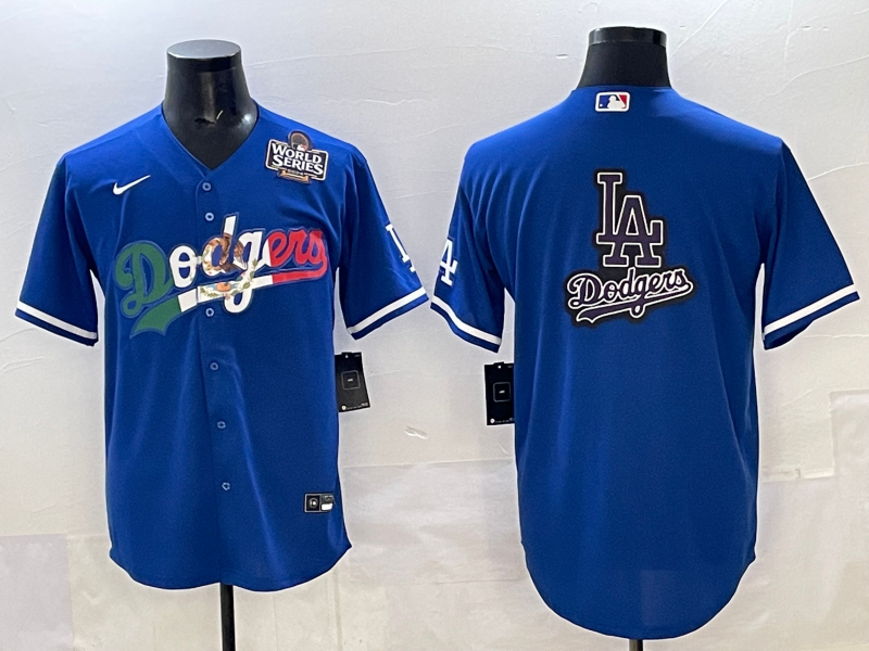Men Los Angeles Dodgers blank blue Nike 2025 MLB All Star Jersey 009